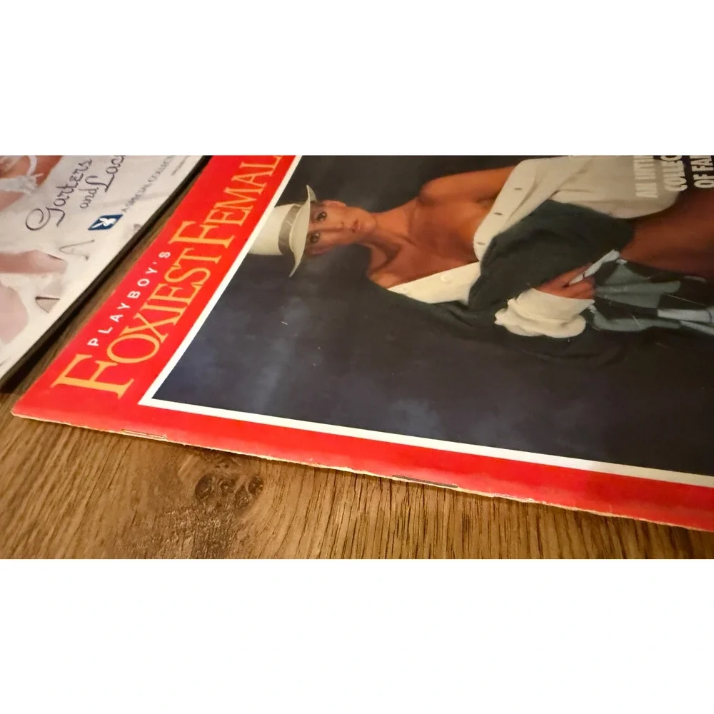 🐰 Vintage Playboy Special Editions 4 Magazine Lot Garters & Lace Foxiest Female